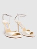 100mm Saeda satin sandals