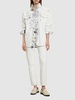 Bleached denim overshirt