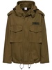 Stretch cotton canvas jacket