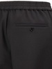 Wool blend straight pants