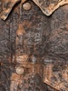 Oraia monogram distressed denim jacket