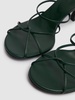 70mm Blaze leather sandals
