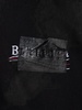 Vintage effect cotton sweatshirt hoodie