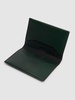Flap leather card holder