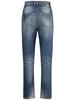 High rise denim skinny jeans