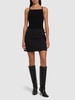 Rib knit viscose tank top