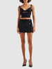 Lurex tweed mini skirt