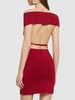 La Robe Cubista rib knit mini dress