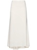 Spiral seam fine ribbed skirt