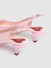 55mm Virgule patent leather pumps