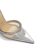 100mm Georgia embellished PVC pumps