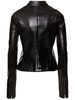 City vinyl jacket w/ zip
