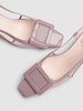 45mm Belle Vivier mesh slingback pumps