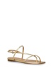 10mm Ella leather laminated sandals