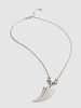 Tiger Claw brass necklace