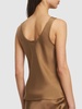 Lea silk satin tank top