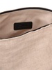 LVR Exclusive Small linen Crescent bag