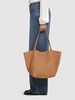 Park three nubuk leather tote bag
