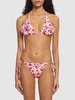 Printed bikini bottoms