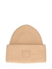 Pansy Face wool beanie