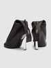 100mm leather ankle boots