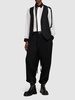 Wide wool pants