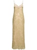 Rebrodé lace slip dress