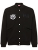 Happy Tiger embroidered bomber jacket