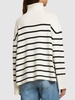 Courtney striped wool cashmere sweater