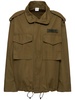 Stretch cotton canvas jacket