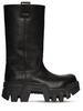 80mm Bulldozer leather combat boots