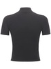 Logo patch stretch jersey t-shirt