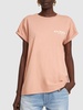 Flocked logo cotton jersey t-shirt