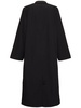 Cotton blend long coat