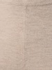 Wool blend knit straight pants