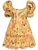 Alaria Habitat printed cotton mini dress