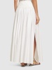 Cotton long skirt