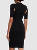 Sculpting jersey mini dress