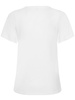 Curved seam cotton t-shirt