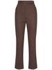 Galizia denim effect straight pants
