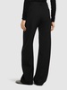Mid rise bowed pants