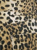Leopard print high rise boyfriend jeans