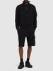 Light fleece cargo lens shorts