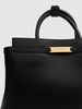 Deco daily leather tote bag
