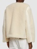 Panno wool blend collarless jacket