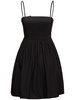 Cotton poplin mini dress
