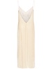 Fluid velvet long dress