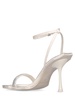 95mm Icon crystal & leather sandals