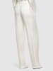 Jagger logo jacquard satin wide pants