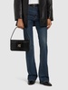 Elly croc embossed leather shoulder bag